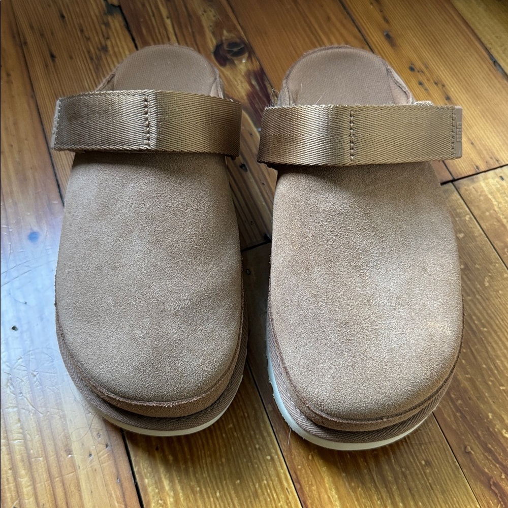 Ugg Chestnut Goldenstar Clogs - never worn